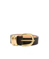 By Malene Birger Zoira Suede-buckle Belt In Brown