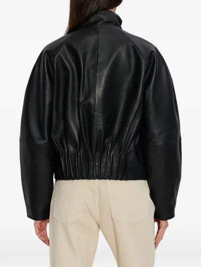 By Malene Birger Button Flap Jacket In Black