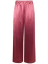 By Malene Birger "cabello" Wide Leg Trousers In Purple