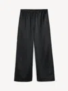 By Malene Birger Cabello Wide-leg Trousers In Black