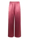 By Malene Birger "cabello" Wide Leg Trousers In Burgundy
