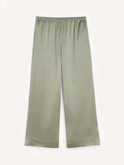 By Malene Birger Cabello Wide-leg Trousers In Green