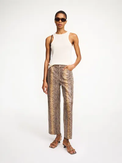 By Malene Birger Cailys Leather Trousers