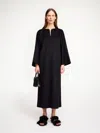By Malene Birger Cais Midi Dress In Black