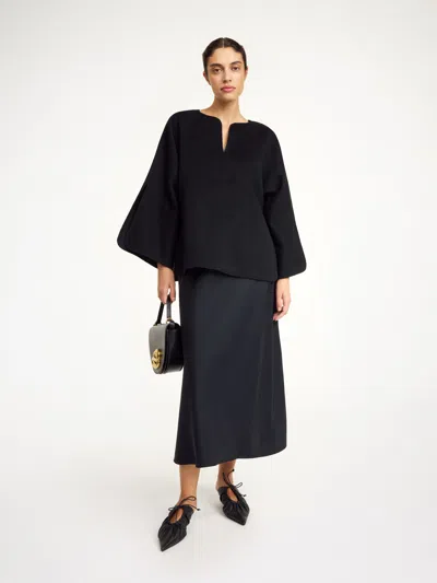 By Malene Birger Calias Blouse In Black