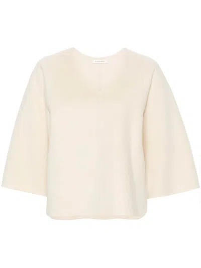By Malene Birger Calya Top In White
