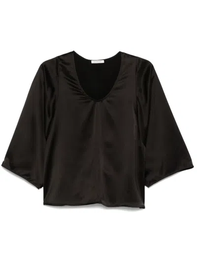 By Malene Birger Calyas Blouse In 黑色