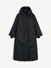By Malene Birger Camie Recycled Cotton Coat In Black