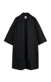 By Malene Birger Campagna Cotton Trench Coat In Black