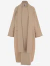 By Malene Birger Campaign Trench Coat In Stretch Cotton In Neutral