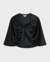 By Malene Birger Cape Pinlos In Black
