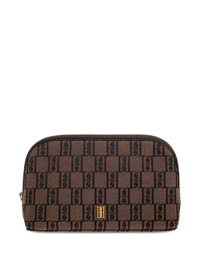 By Malene Birger Cara Small Make Up Bag In Brown