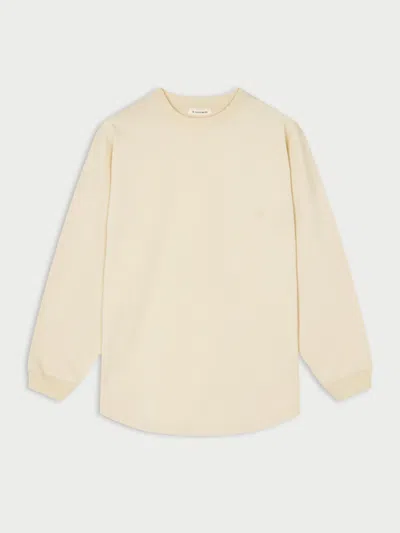 By Malene Birger Carala Organic Cotton Sweatshirt In French Vanilla