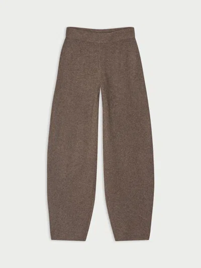 By Malene Birger Carmela Wool Trousers In Fosil