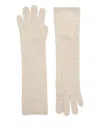 By Malene Birger Guanta Wool Gloves In Neutral