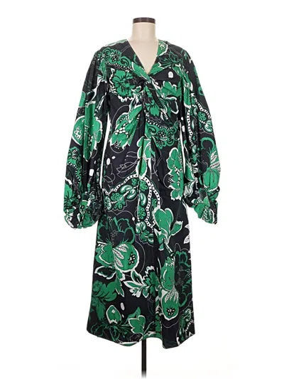 Pre-owned By Malene Birger Casual Dress In Green