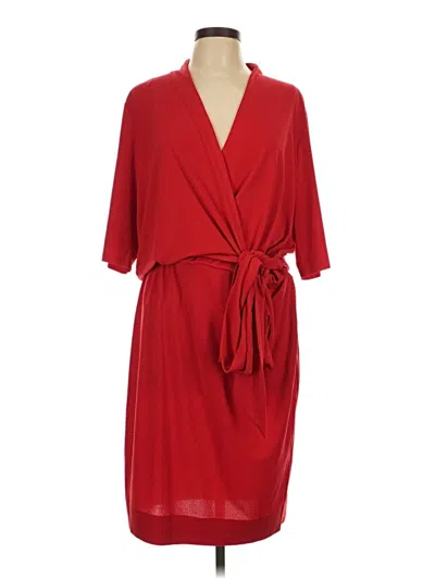 Pre-owned By Malene Birger Casual Dress In Red