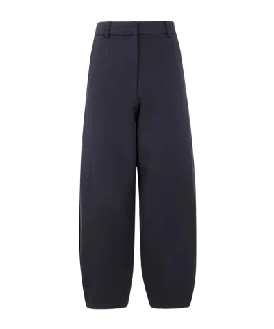By Malene Birger Casual Pants With Belt Loops In Black