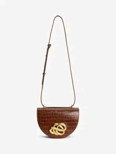 By Malene Birger Cebella Leather Shoulder Bag In Bison