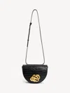 By Malene Birger Cebella Schultertasche Aus Leder In Black