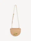By Malene Birger Cebella Leather Shoulder Bag In Tan