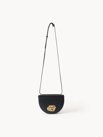 By Malene Birger Cebelle Leather Shoulder Bag In Black