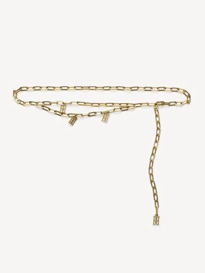 By Malene Birger Chanlas Brass Belt In Gold