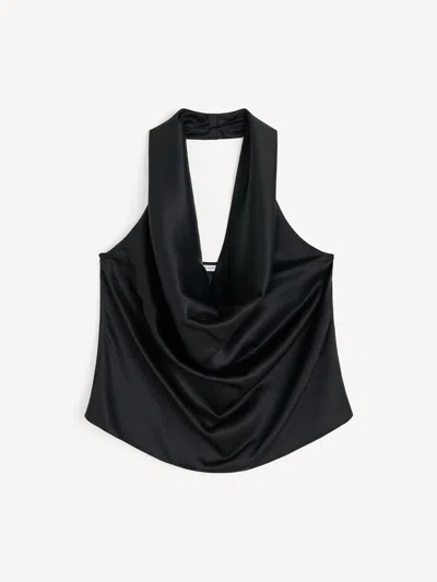 By Malene Birger Charlotte Top In Black