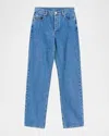 By Malene Birger Chicago High-rise Organic Cotton Denim Jeans In Multi