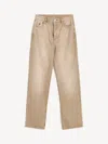 By Malene Birger Chicago Organic Cotton Jeans In Brown