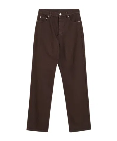 By Malene Birger Chicago Organic Cotton Jeans In Brown
