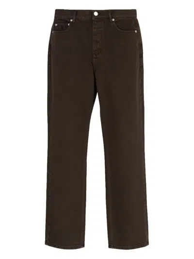 By Malene Birger Chicago Organic Cotton Jeans In Brown