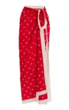 By Malene Birger Cialos Cotton Bikini In Red