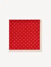 By Malene Birger Cialos Cotton Scarf In Dark Chilli