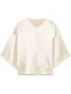 By Malene Birger Cicie Blouse In Neutrals