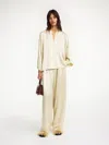 By Malene Birger Cicie Blouse In Oyster Gray