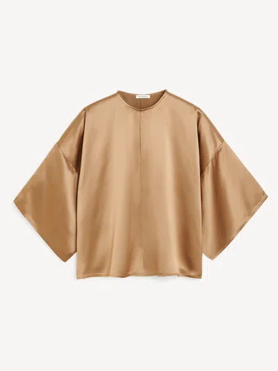 By Malene Birger Cicie Blouse In Toasted Coconut