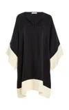 By Malene Birger Cicine Colorblocked Caftan Midi Dress In Multi