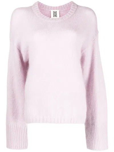 By Malene Birger Cierra Knit Sweater In Violett