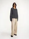 By Malene Birger Cierra Sweater In Grey Melange