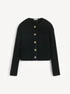 By Malene Birger Cierrou Rib Cardigan In Black