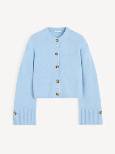 By Malene Birger Cierrou Soft Cardigan In Blue