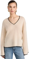 BY MALENE BIRGER CIMONE SWEATER OYSTER GRAY