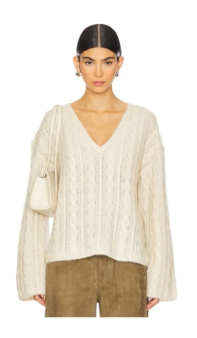 By Malene Birger Cimone Sweater In Tan