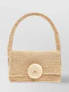 By Malene Birger Circular Handle Woven Texture Bag