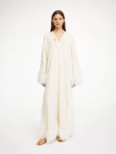 By Malene Birger Clarrie Maxi Dress In Soft White