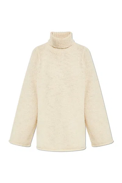 By Malene Birger Charice Wool Sweater In Beige