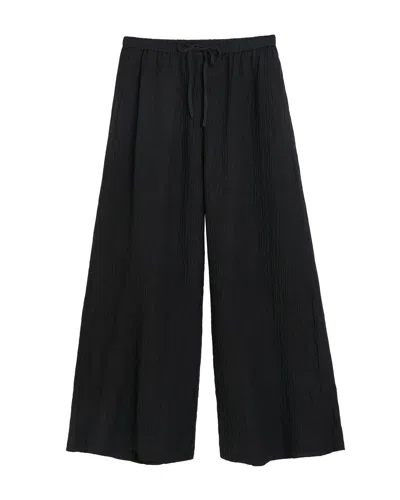 By Malene Birger Clorella Wide-leg Trousers In Black