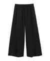 By Malene Birger Clorella Wide-leg Trousers In Black