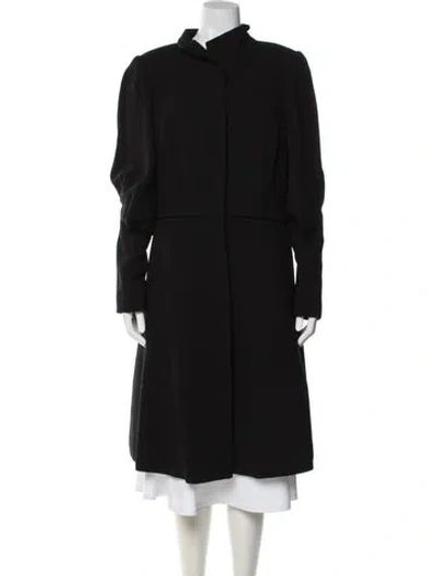 Pre-owned By Malene Birger Coat In Black